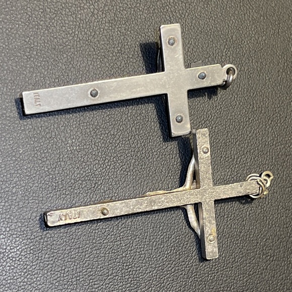 LOT of Lovely Religious Pieces - CRUCIFIX Pendants More - ITALY - Vintage - Picture 10 of 16